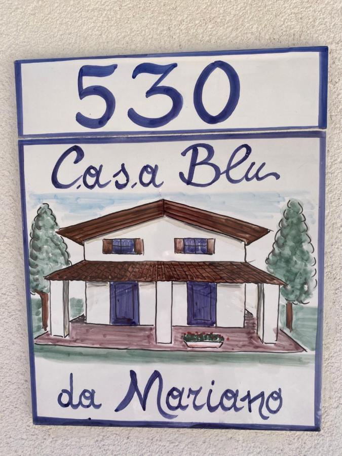 Casa Blu Da Mariano Βίλα Μαρσάλα Εξωτερικό φωτογραφία